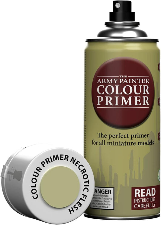 The Army Painter Color Primer Spray Paint, Necrotic Flesh, 400ml
