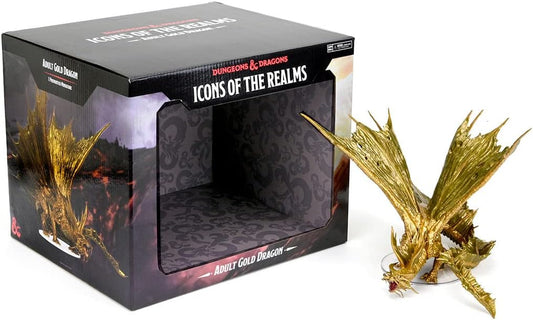 Dungeons & Dragons: Icons of the Realms Adult Gold Dragon Premium Figure