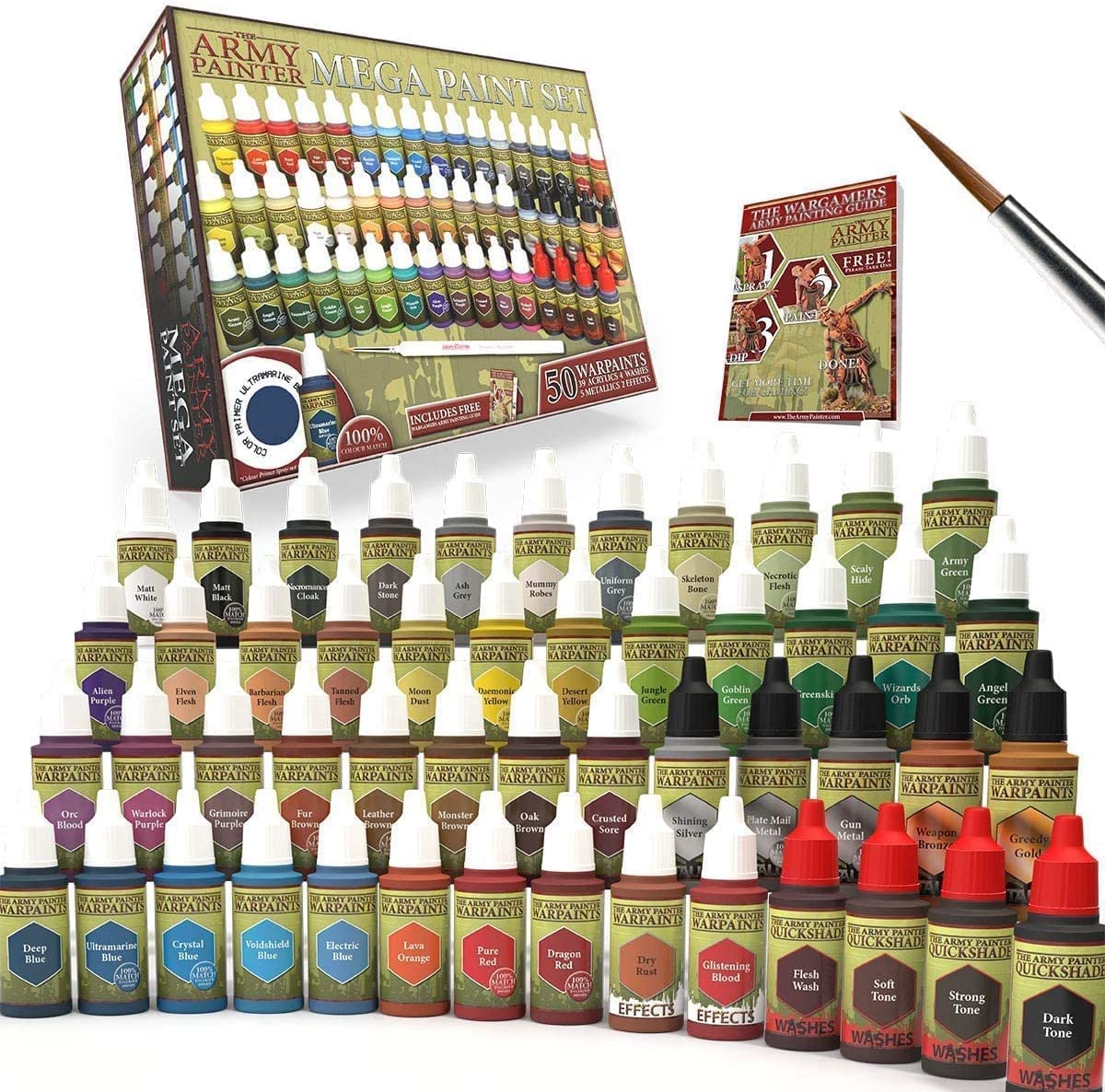 The Army Painter Miniature Painting Kit with Wargamer Regiment Miniatu –  Hobbies Shop