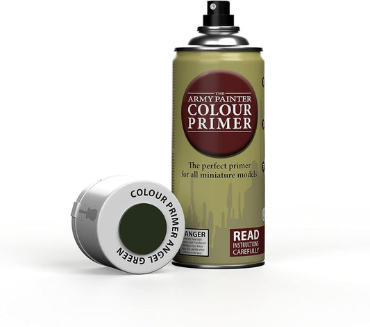 The Army Painter Color Primer Spray Paint, Angel Green, 400ml