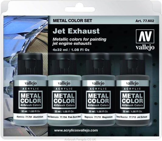 Metal Color: Jet Exhaust 4 Color Set