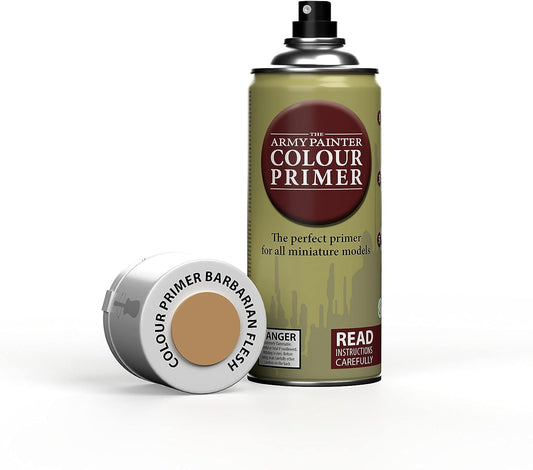 The Army Painter Color Primer Spray Paint, Barbarian Flesh, 400ml